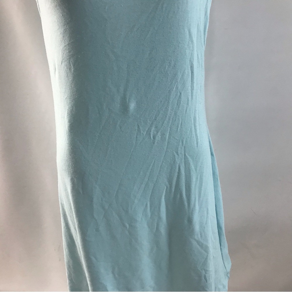 Free People Beach Cora Dress One Shoulder Short Sleeveless Unlined Size XL Blue - Picture 5 of 11